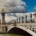 Paris, le pont Alexandre III