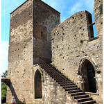 Le ch&acirc;teau de Brancion, Martailly-l&egrave;s-Brancion, Sa&ocirc;ne-et-Loire, Bourgogne Franche-Comt&eacute;, France