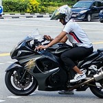 Motorcyclist @ the junction