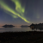 Twilight Yields to Northern Lights