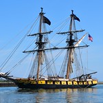 Tall Ship - US Brig Niagara heading into Presque Bay 2022 @ Erie, PA