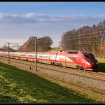 Eurostar 4536 + 4302 @ Rebecq