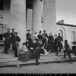 Mathew Brady - Gen. Samuel P. Heintzelman, Family & Staff - at Arlington House - Oct. 18, 1862 (With Numbered Key of ID's)