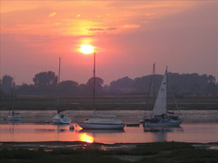 England West Sussex Bosham Sailing Boat Sea Chichester