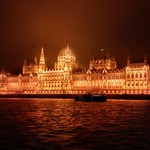 View from a boat on Danube river in Budapest last night, the building you see in the photo is their parliament ✌ #budapest #parliament #architecture #hungary #river #danube #glow #history #lights #city #travel