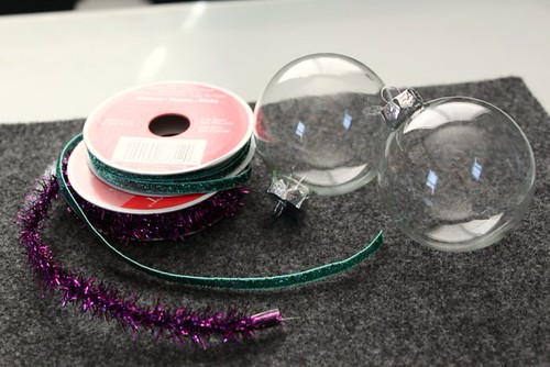 DIY Christmas Ornament 4: Ribbon Filled | Changing My Destiny