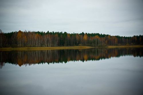 Arvydų tvenkiniai rudenį