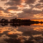 Hatchet Pond sunset