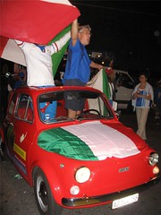WM-Finale Italien-Frankreich Zürich Langstrasse