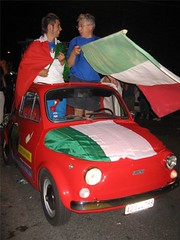 WM-Finale Italien-Frankreich Zürich Langstrasse