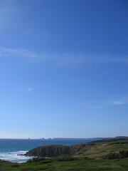 Looking over to Pointe de Penhir