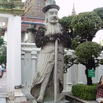 Farang (European) Guard, Wat Pho, Bangkok