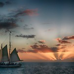 Sunset at Key West FL