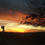 one more beautiful irwin pa sunset
