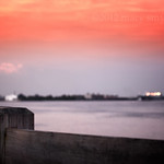 Fence By the Mississippi River