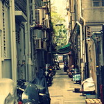 Dodgy but perfectly safe Back Alley, all Districts, Hong Kong