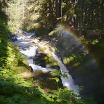 Rainbow over Sol Duc Falls
