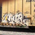 more freight train graffiti