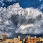 Popcorn Thunderstorm Clouds Roanoke