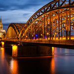 The Kolner Dom and the Hohenzollern Bridge