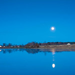Full Moon On The River