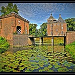 Castle in reflection