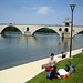 Lunch Break at Pont d'Avignon