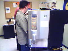 Starbucks machines get installed