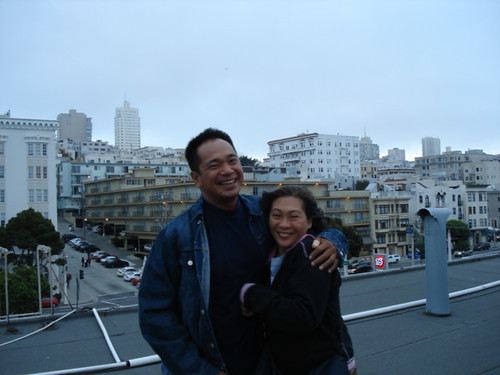 To be where little cable cars climb halfway to the stars