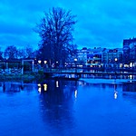 My town &Ouml;rebro by night 2 :)