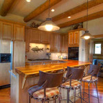 Big Sky Montana vacation rental house kitchen