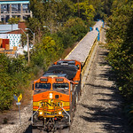 Southbound BNSF Special Unit Train at Kansas City, MO