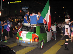 WM-Finale Italien-Frankreich Zürich Langstrasse