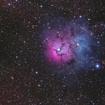 Messier 20 (trifid nebula), Sagittarius