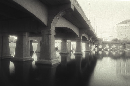 Monroe St. Bridge; River Raisin