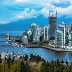 Burrard Bridge(c. 1932) spanning False Creek, Vancouver 💖