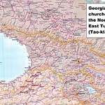 Eight georgian medieval monastery in old georgian historical region Tao-Klarjeti (Today North-East of Turkey)