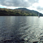 Loch Ness clear and calm