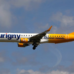 Aurigny Air Services | Embraer 195 | G-NSEY | London Gatwick