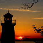 Sunset At The Lighthouse