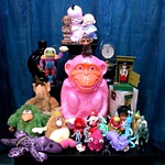 July 2016 free stuff from park sale Toy haul