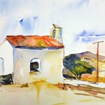 Watercolor landscape