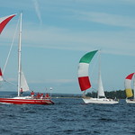 Spinnakers Flying