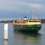 Lady Northcott departs Manly Wharf