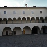 Klagenfurt, Carinthia, state of Austria (the art of very historic places and listed buildings at the center of Klagenfurt), Burggasse/Bahnhofstra&szlig;e (Burg)