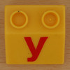 Educational Brick letter y