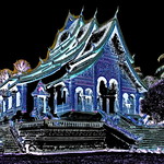 Laos - Luang Prabang - Wat Ho Pha Bang - 1bb