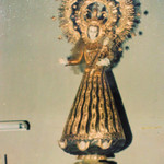 SOLID GOLD AND IVORY VIRGIN