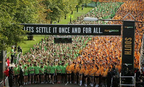 Run London 2006 start