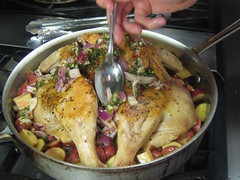 America's Test Kitchen Brick Chicken All information